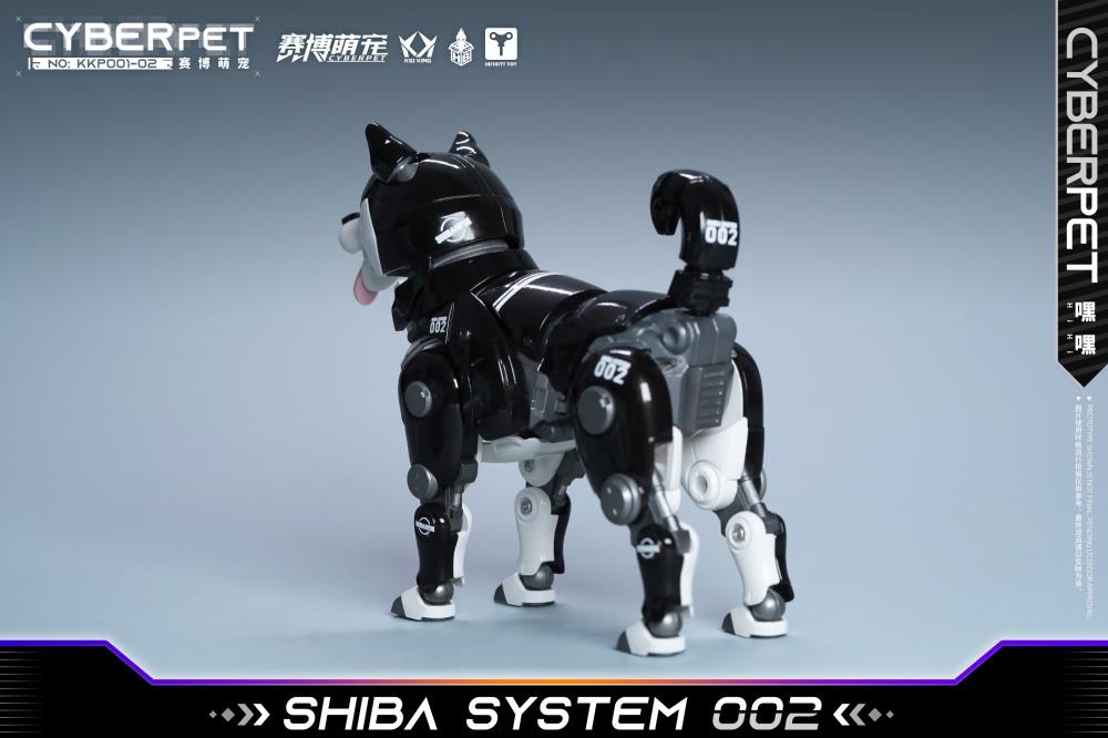 PREORDER KID KING X HEATBOYS Cyber Cute Pet - KKP001-02 Mecha Shiba Inu Hey Hey