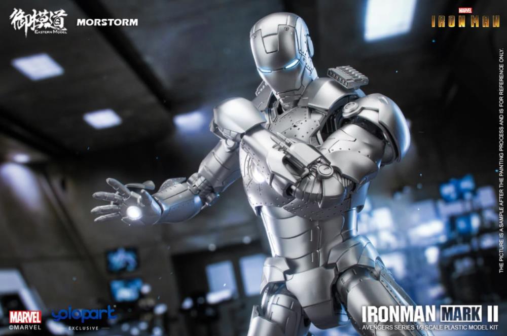 PREORDER Iron Man Mark II MK2 Deluxe 1/9 Scale Model Kit