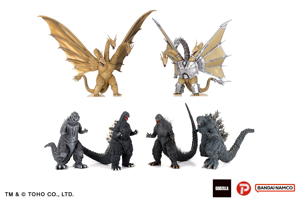 PREORDER Godzilla Hyper Modeling EX Godzilla and Kaiju Wave 1 Box of 6 Figures