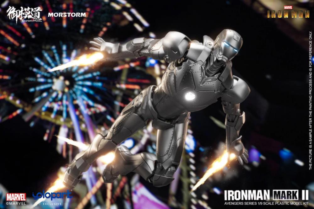 PREORDER Iron Man Mark II MK2 Deluxe 1/9 Scale Model Kit