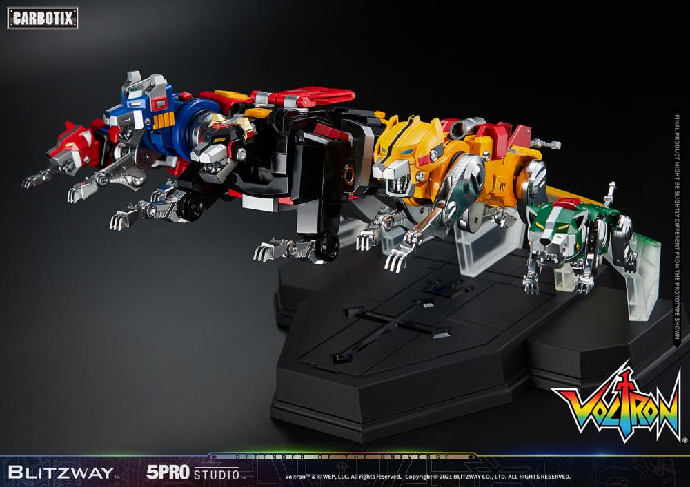 PREORDER Voltron: Defender of the Universe Carbotix Series Voltron 5PRO-CA-10401