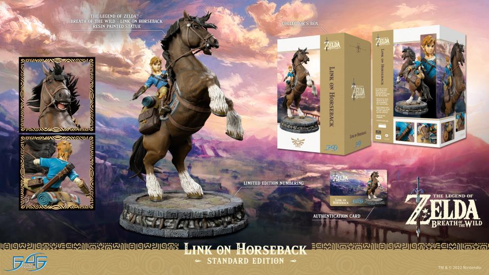 PREORDER The Legend of Zelda: Breath of the Wild Link on Horseback Statue - Standard Edition