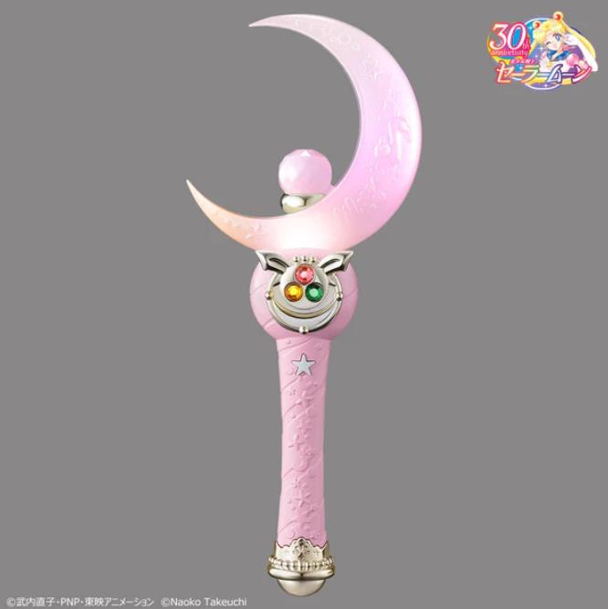 PREORDER Sailor Moon Miracle Shiny Series Moon Stick Replica