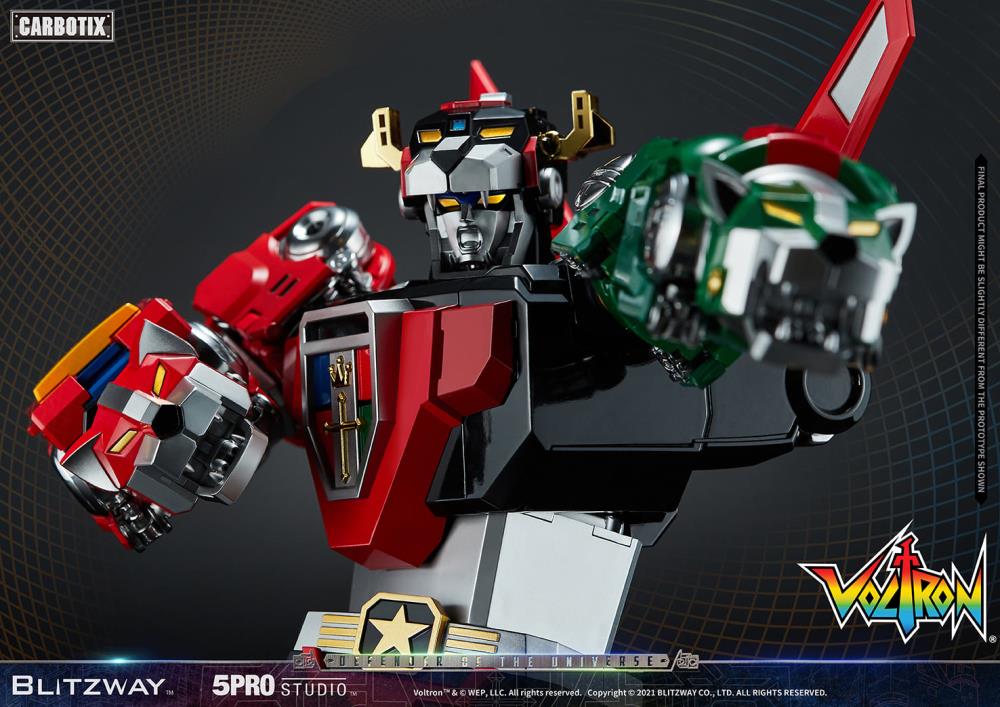 PREORDER Voltron: Defender of the Universe Carbotix Series Voltron 5PRO-CA-10401