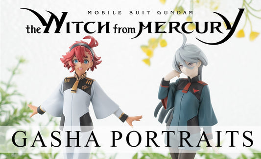 PREORDER GASHA PORTRAITS Mobile Suit Gundam The Witch from Mercury Suletta & Miorine Set