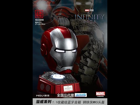 PREORDER Killerbody Iron Man MK5 1/1 Helmet KB20090