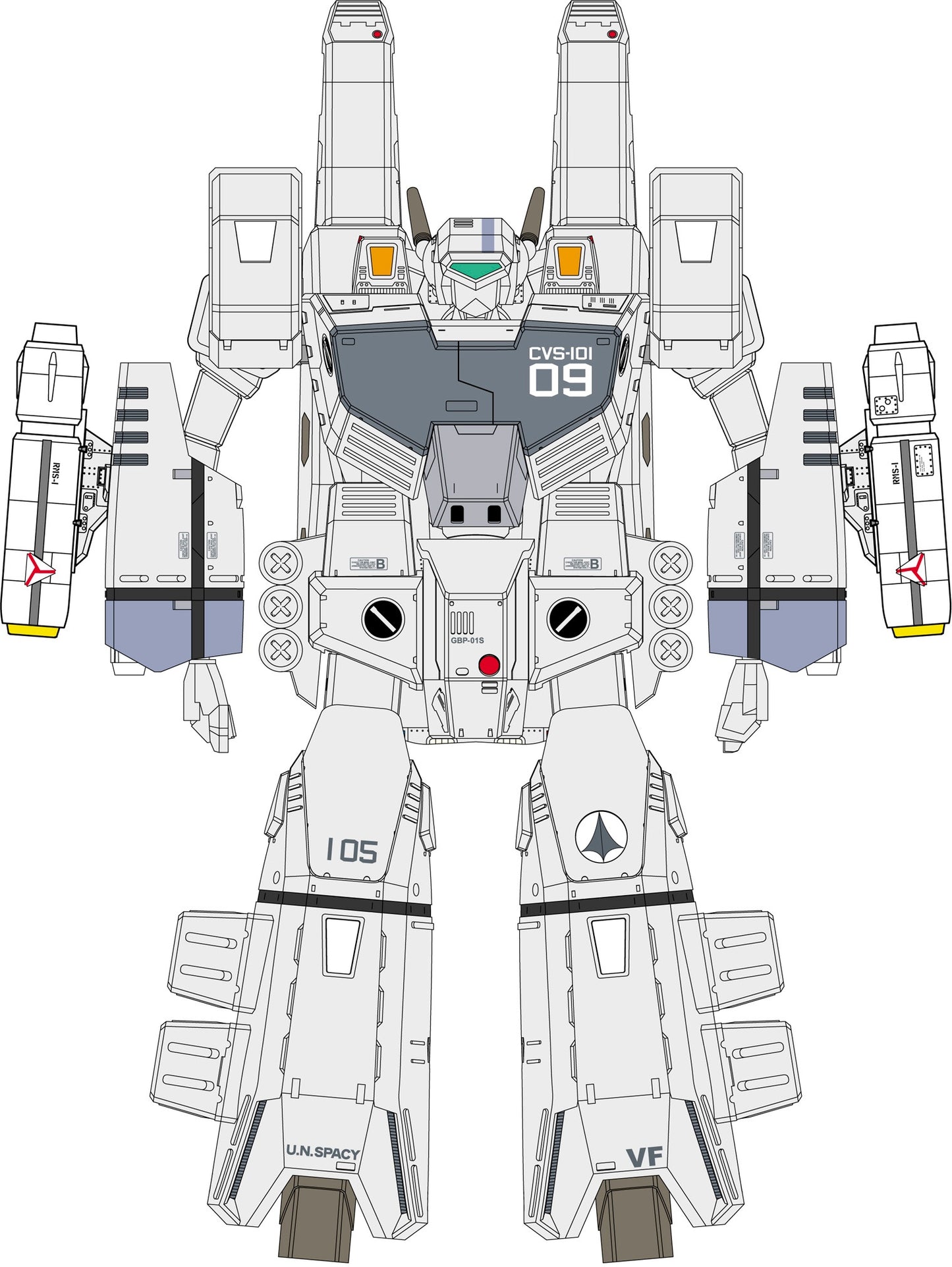 PREORDER Hasegawa 1/72 Macross VF-1J Armored Valkyrie Bullseye Operation Part 2′ Plastic Model