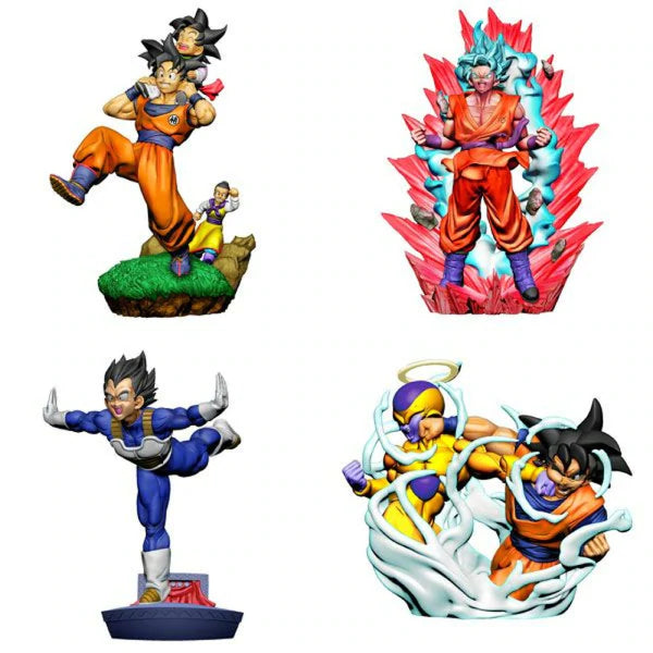 PREORDER DRAGON BALL 龍珠 DRACAP RE BIRTH LIMIT BREAKING VER. SET (SET OF 4)