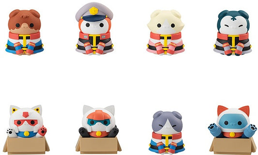 PREORDER MEGA CAT PROJECT Mobile Suit Gundam Mobile Suit Nyandam Earth Federation Forces! 1Box (8pcs)