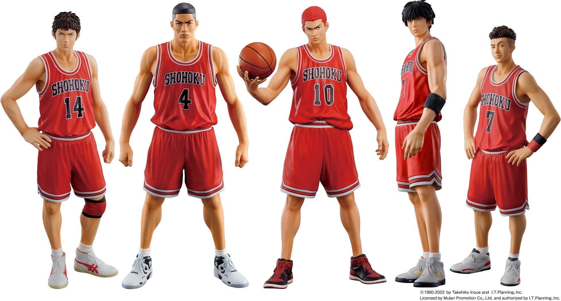 PREORDER One and Only SLAM DUNK: Shohoku Starting Member Set (Reissue ...